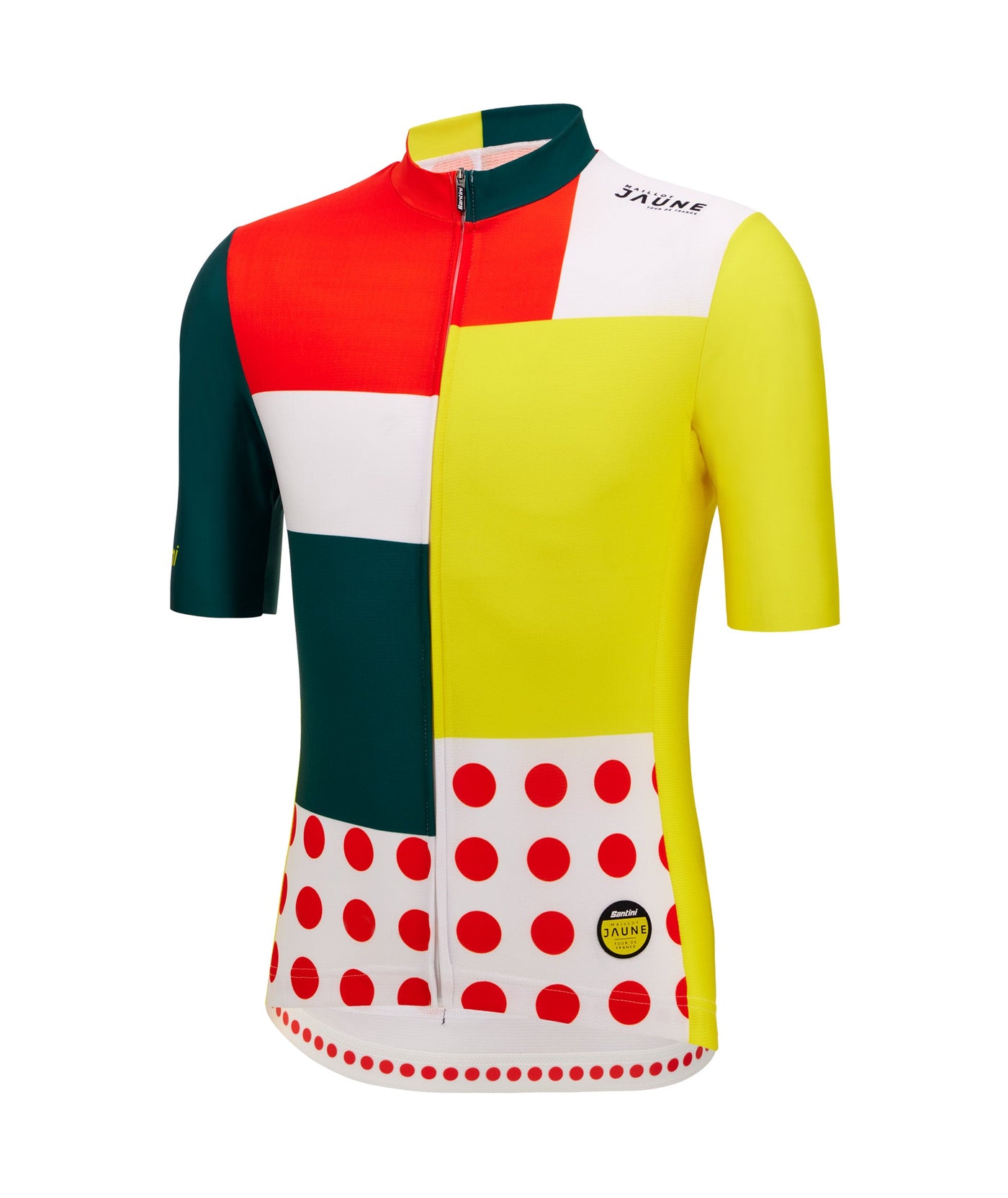 Santini TDF Mj Combo Jersey - Print - Cyclop.in