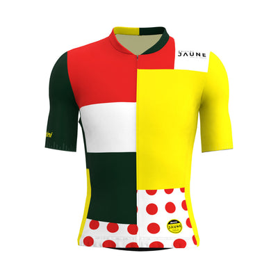 Santini TDF Mj Combo Jersey - Print - Cyclop.in