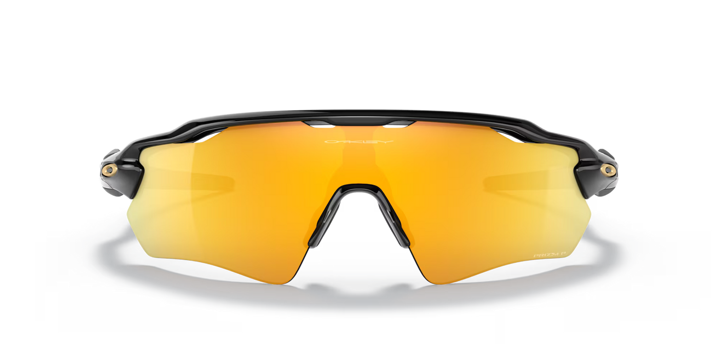 Oakley Radar EV Path Prizm 24k Polarized Lenses, Polished Black Frame - Cyclop.in