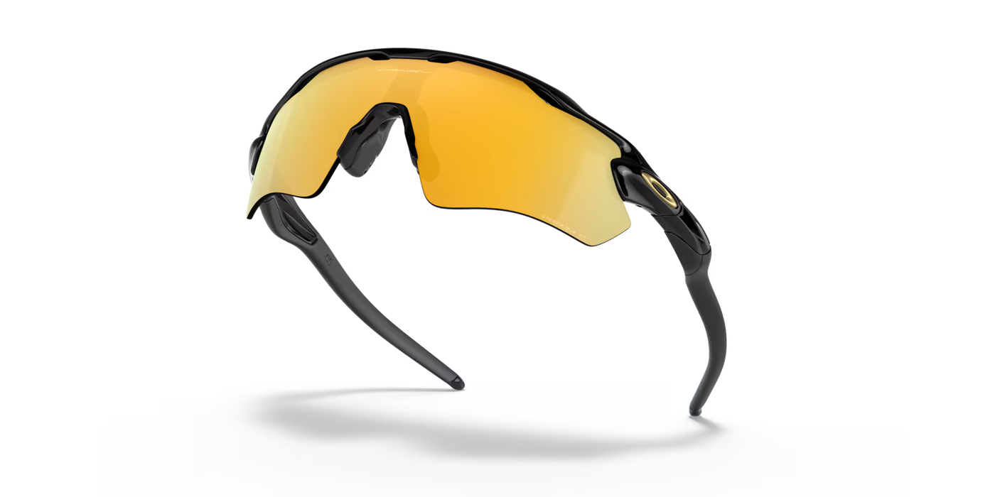 Oakley Radar EV Path Prizm 24k Polarized Lenses, Polished Black Frame - Cyclop.in