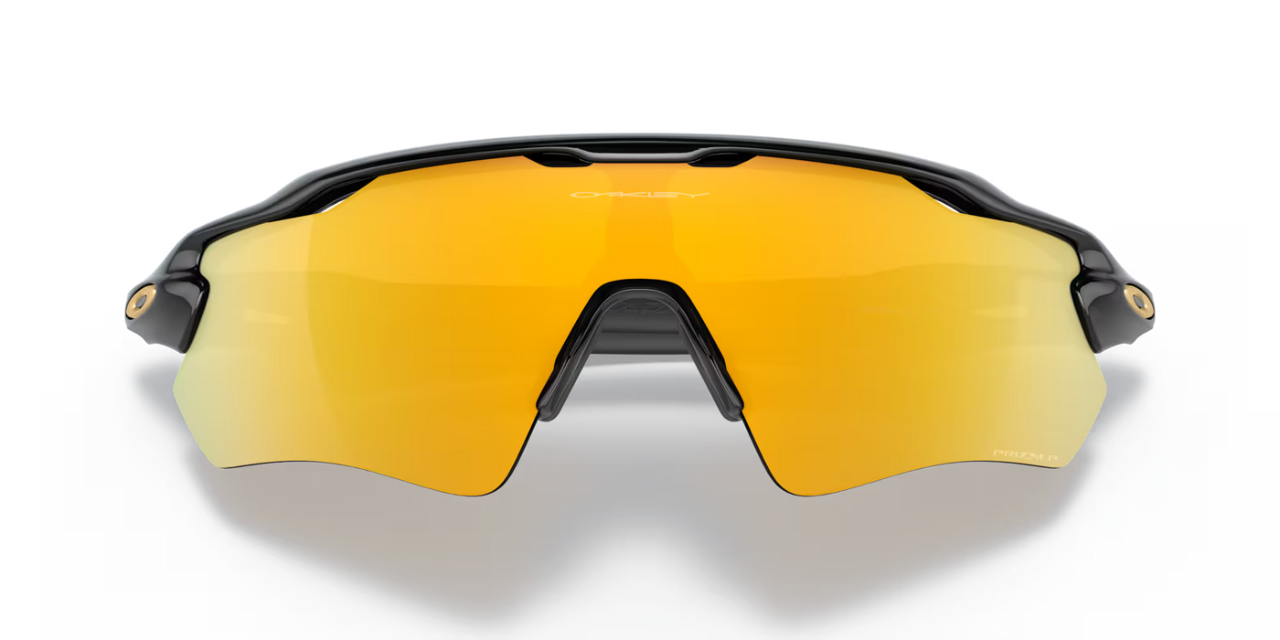 Oakley Radar EV Path Prizm 24k Polarized Lenses, Polished Black Frame - Cyclop.in