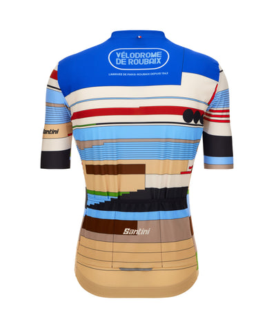 Santini Paris Roubaix Jersey - Print - Cyclop.in