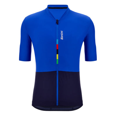 Santini UCI Riga Jersey - Royal Blue - Cyclop.in