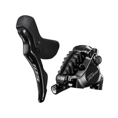 Shimano 105 ST-R7120+BR-R7170 Hydraulic Shift/Brake Lever Set - Cyclop.in