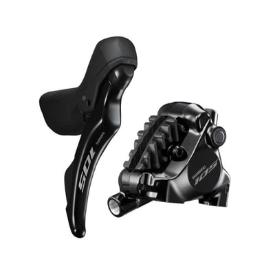 Shimano 105 ST-R7120+BR-R7170 Hydraulic Shift/Brake Lever Set - Cyclop.in