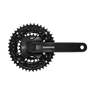 Shimano FC-TY301 Tourney Crankset - 6/7/8-Speed, 150MM - Cyclop.in