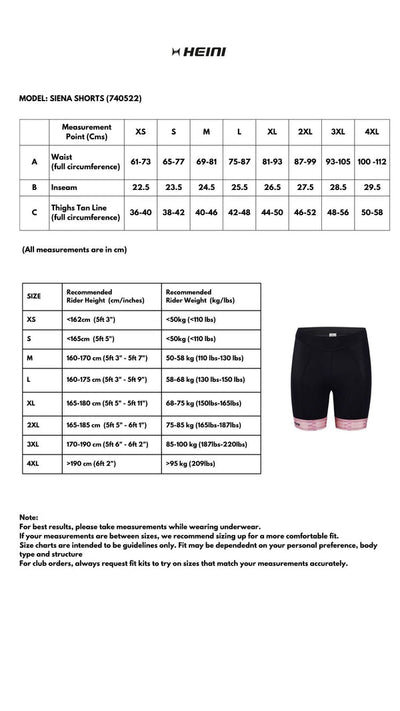 Heini Siena 408 Women's Cycling Short - Cyclop.in