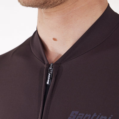 Santini Terranova Stone Unisex Cycling Jersey - Wood - Cyclop.in