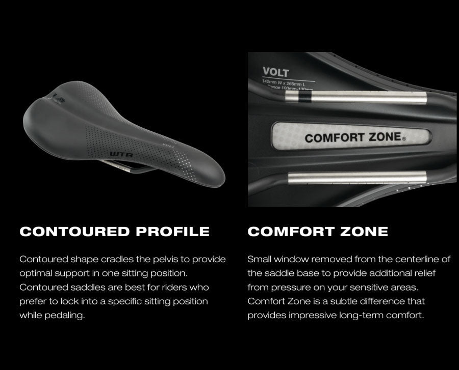 WTB Volt Saddle - Black - Cyclop.in