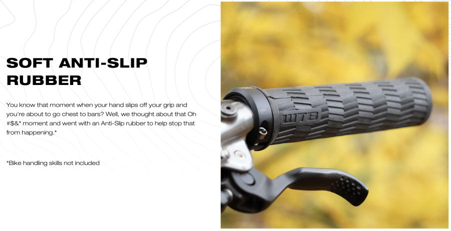 WTB Burr Single Clamp Grip - Black - Cyclop.in