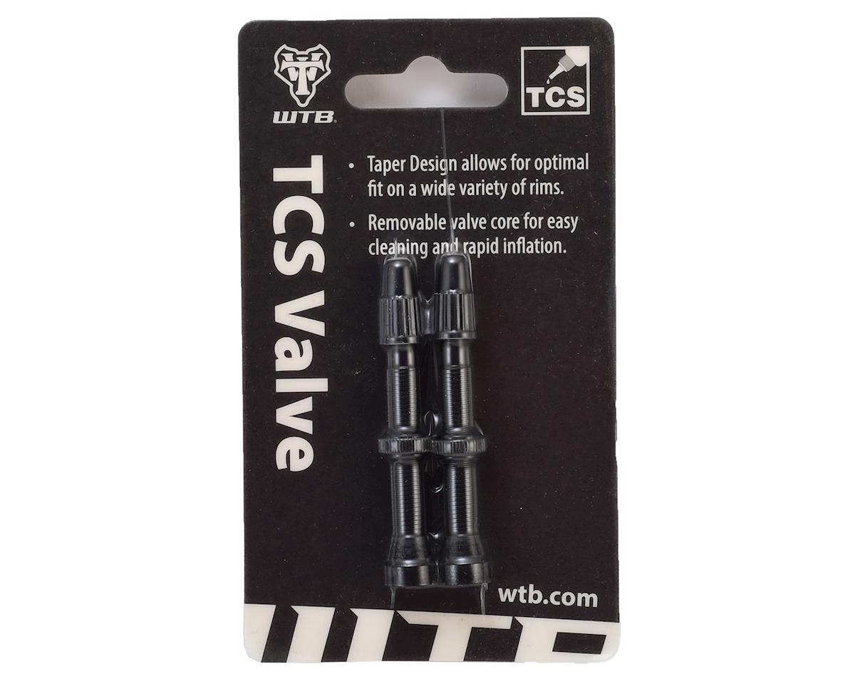 WTB TCS Tubeless Valves 46Mm Pack Of 2 - Black - Cyclop.in