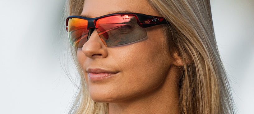 Tifosi Crit Sports Sunglasses (Black/Red) - Cyclop.in