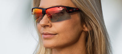 Tifosi Crit Sports Sunglasses (Black/Red) - Cyclop.in