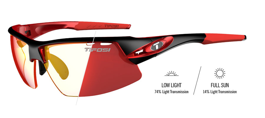 Tifosi Crit Sports Sunglasses (Black/Red) - Cyclop.in