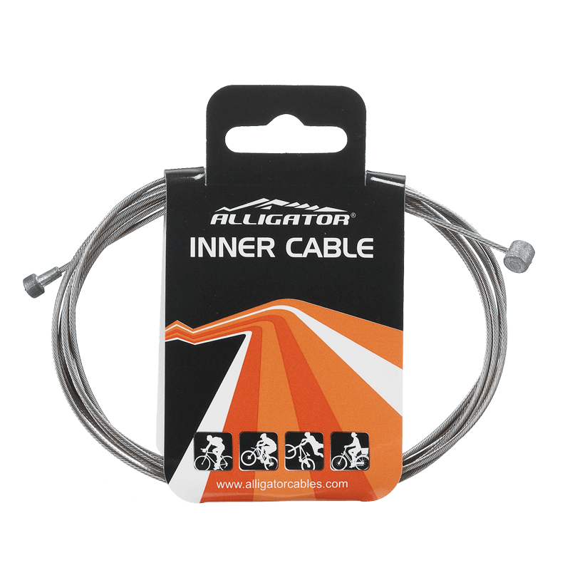 Alligator Brake Inner Cable Slick Galvanized PTFE Road - Cyclop.in