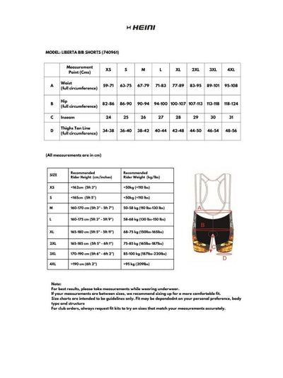 Heini Liberta 332 Men's Bib Short - Cyclop.in