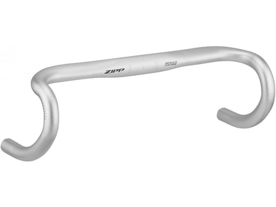 Zipp Handle Bar Road Alloy Service Course 80 Ergo 38-C - Silver - Cyclop.in