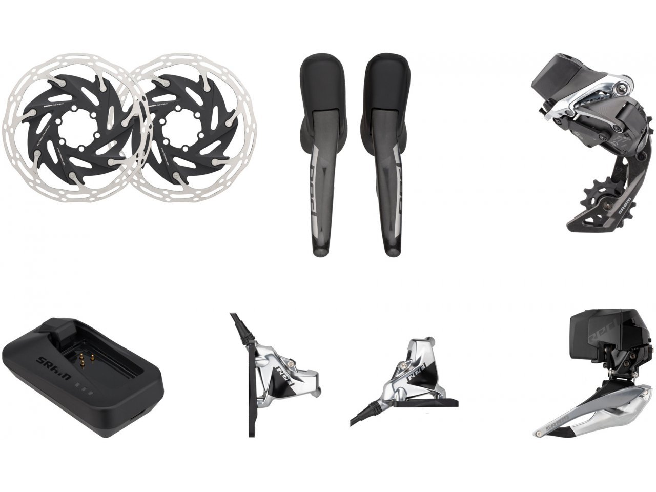 Sram Group Set Red ETAP AXS HRD 2X12 Speed - Cyclop.in