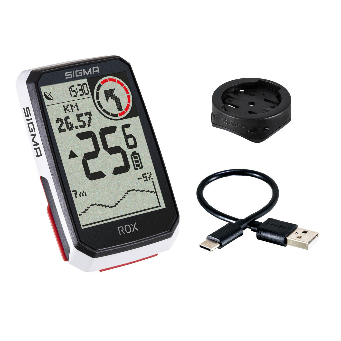 Sigma GPS ROX 4.0 White Sensor Set - Cyclop.in