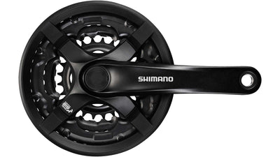 Shimano FC-TY501 Tourney Crankset - 3x6/7/8 Speed - Cyclop.in