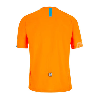 Santini Sasso MTB Jersey (Flashy Orange) - Cyclop.in