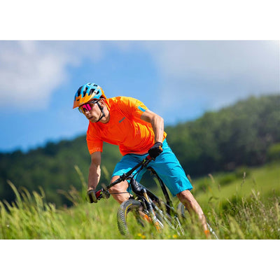 Santini Sasso MTB Jersey (Flashy Orange) - Cyclop.in