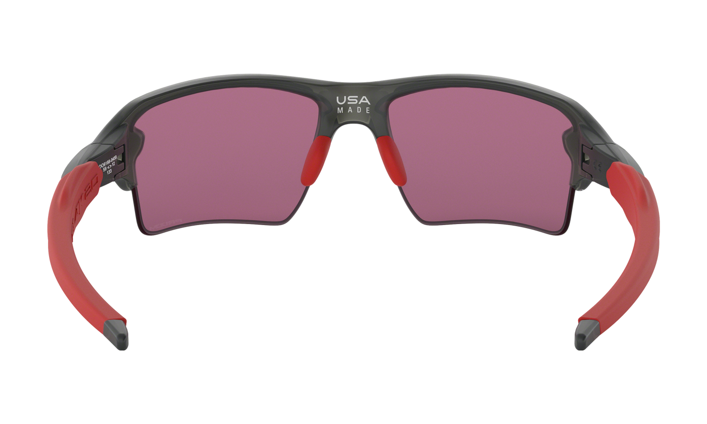 Oakley Flak 2.0 XL Matte Grey Smoke with Prizm Road - Cyclop.in