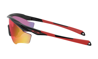 Oakley M2 Frame XL Polished Black with Prizm Road - Cyclop.in