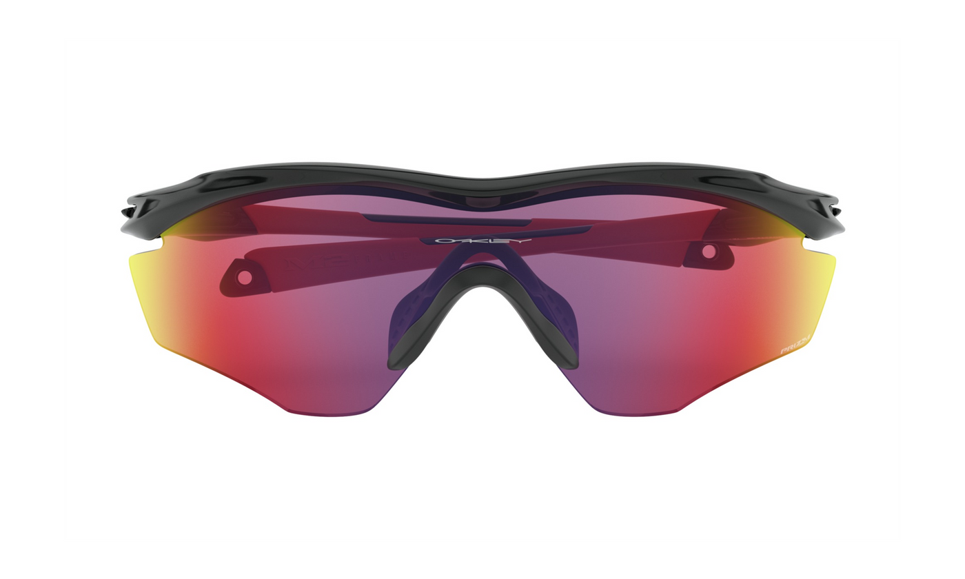 Oakley M2 Frame XL Polished Black with Prizm Road - Cyclop.in