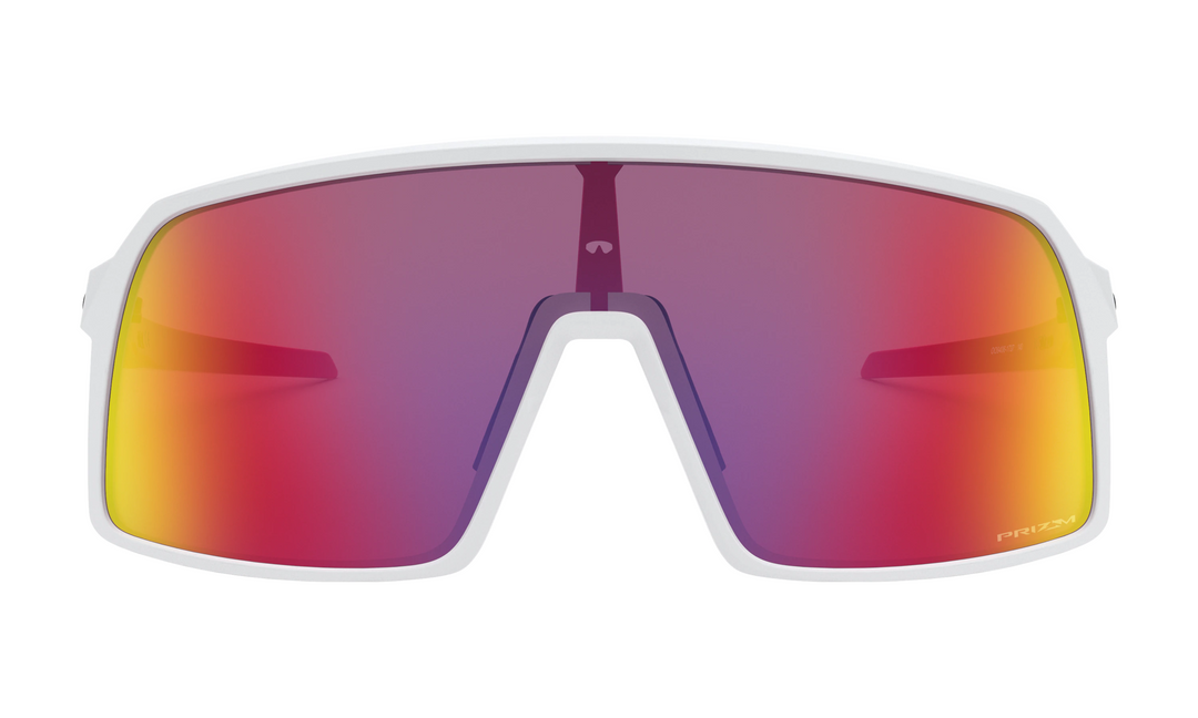 Buy Oakley Sutro Matte White/Pink with Prizm Road | Cyclop.in