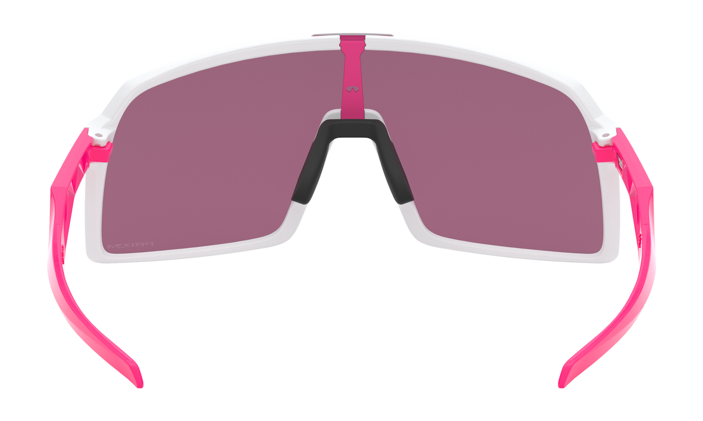 Oakley Sutro Matte White/Pink with Prizm Road - Cyclop.in