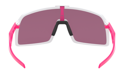 Oakley Sutro Matte White/Pink with Prizm Road - Cyclop.in