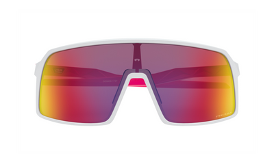 Oakley Sutro Matte White/Pink with Prizm Road - Cyclop.in