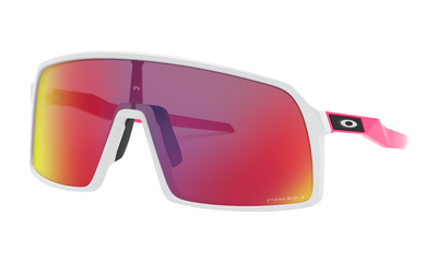 Oakley Sutro Matte White/Pink with Prizm Road - Cyclop.in