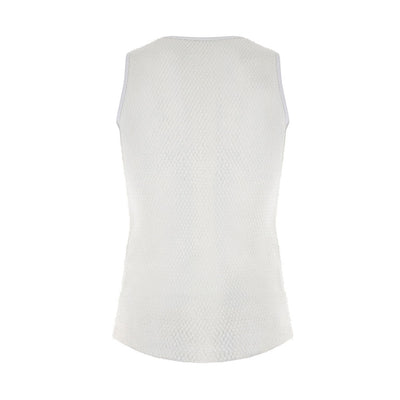 Santini Alpha Winter Sleeveless Baselayer - White - Cyclop.in