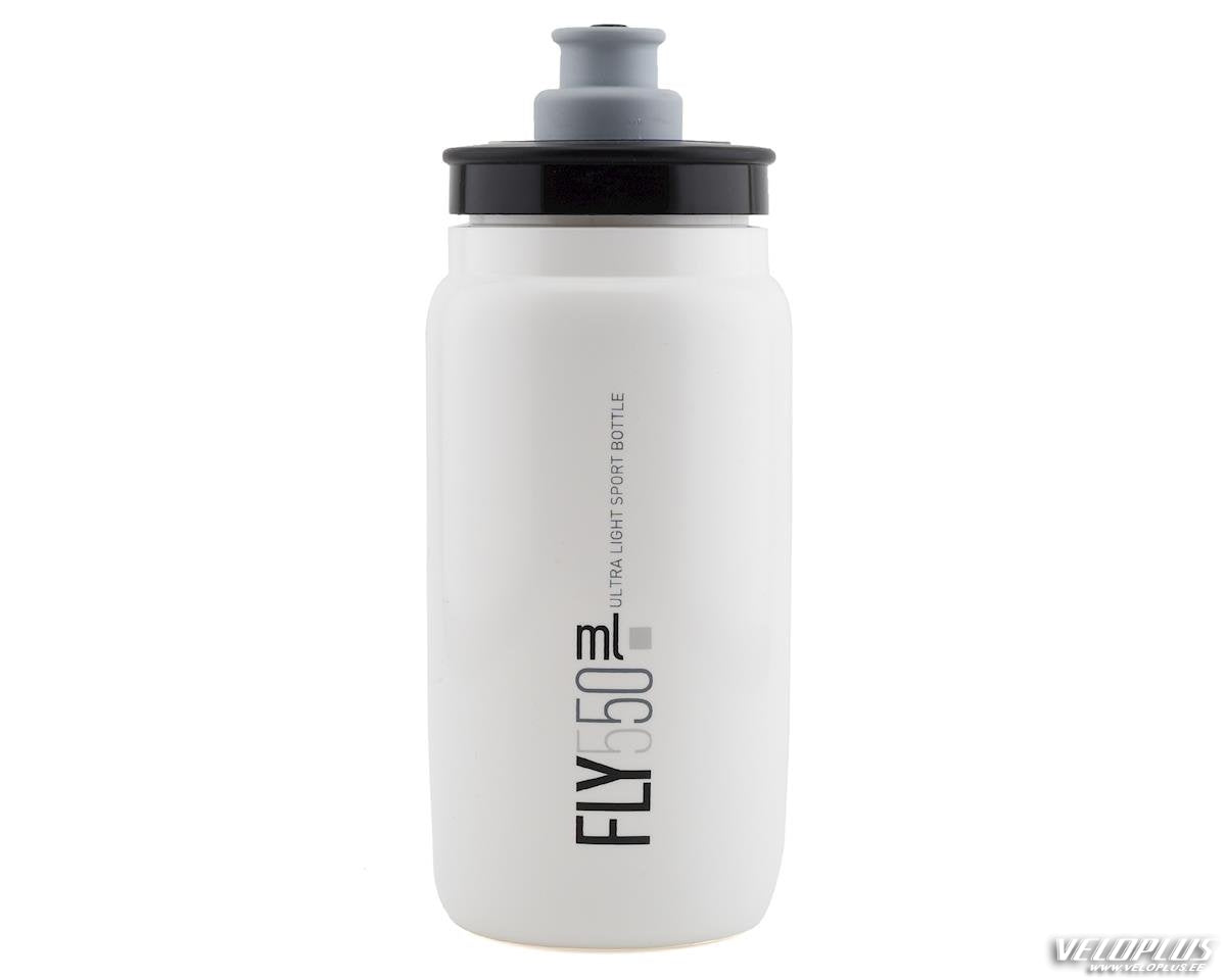 Elite Bottle Fly550 White Logo Grey - 550ml - Cyclop.in