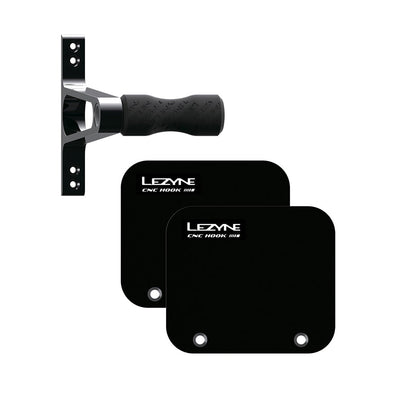 Lezyne CNC Alloy Wheel Hook - Black - Cyclop.in