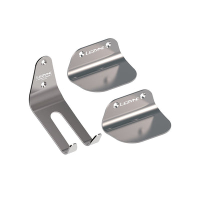 Lezyne Stainless Pedal Hook - Silver - Cyclop.in