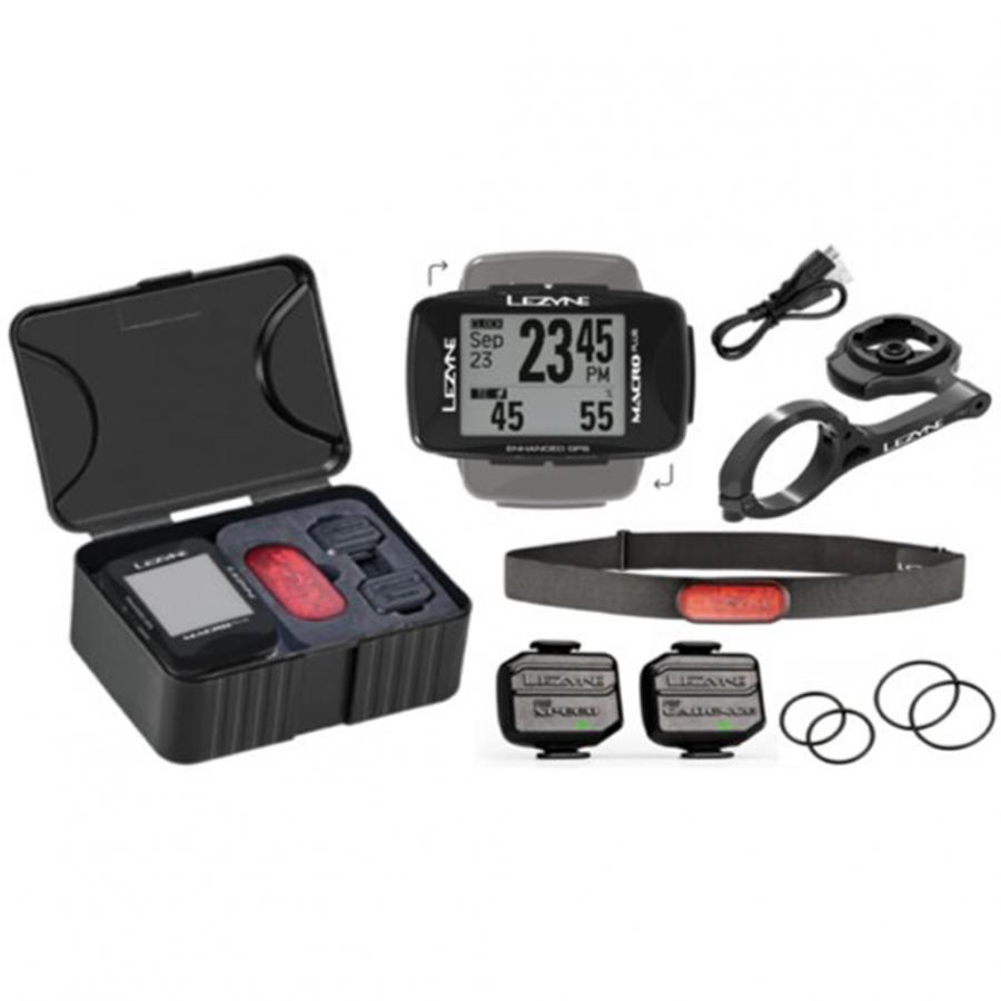 Lezyne Macro Plus GPS Bike Computer - Bundle - Cyclop.in