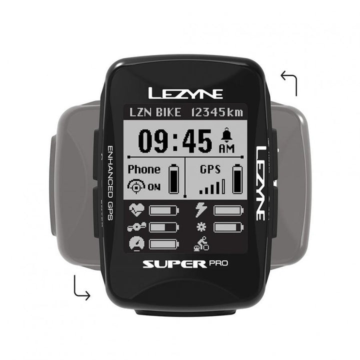 Buy Lezyne Super Pro GPS Bike Computer | Cyclop.in