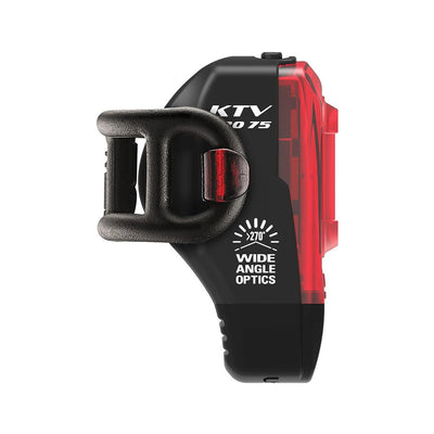 Lezyne KTV Pro Drive Rear Light - 75 Lumens - Cyclop.in