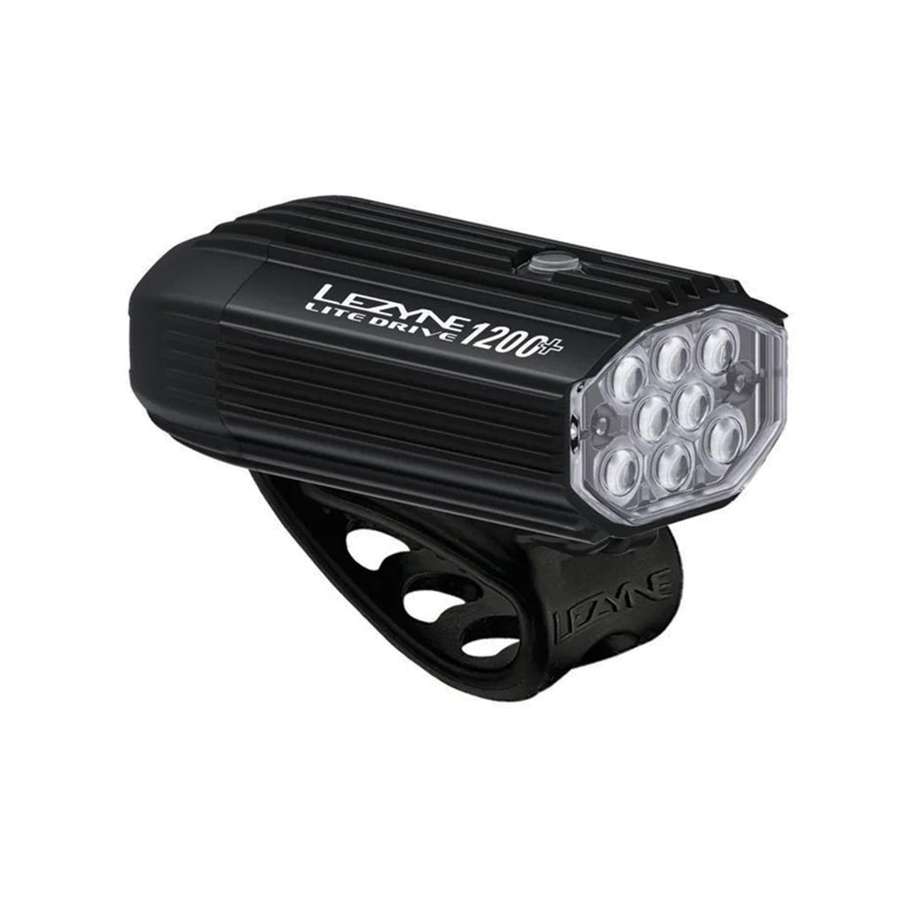 Lezyne Lite Drive 1200+ Front Light 1200 Lumens - Black - Cyclop.in