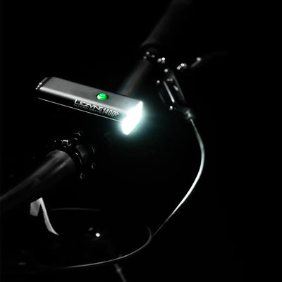 Lezyne Macro Drive 1400+ Front Light - Black - Cyclop.in