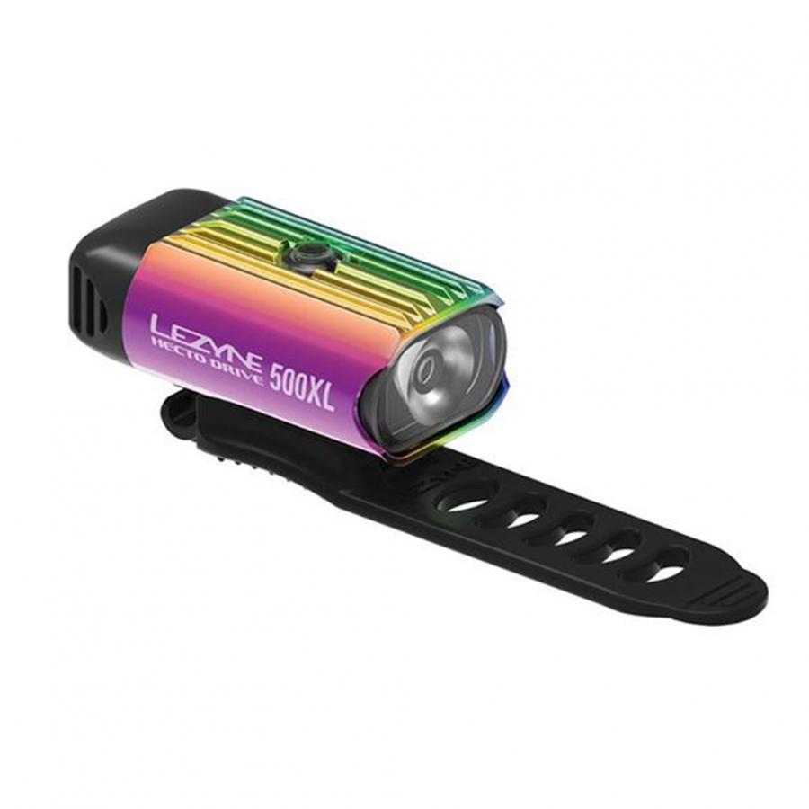 Lezyne Hecto Drive 500XL Front Light - Neo Metallic - 500 Lumens - Cyclop.in