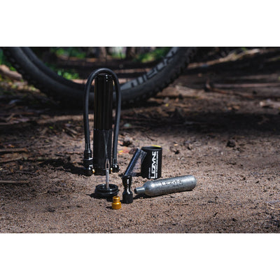 Lezyne CNC Tubeless Drive-3-In-1 Pump - Black - Cyclop.in