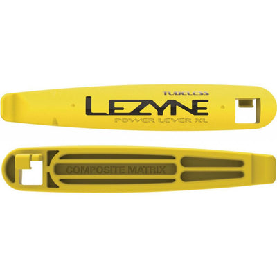 Lezyne Tubeless Power XL Tyre Lever 2 Pcs Set - Yellow - Cyclop.in