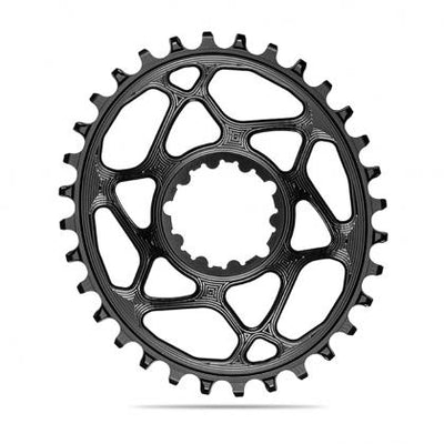 Absolute Oval MTB Chainring 1X SRAM Direct Mount Boost148 - Black - Cyclop.in