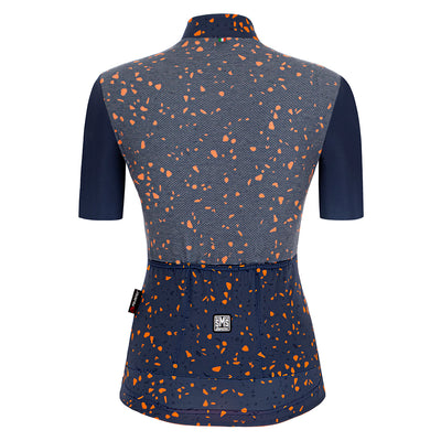 Santini Womens Delta Pietra Jersey - Cyclop.in