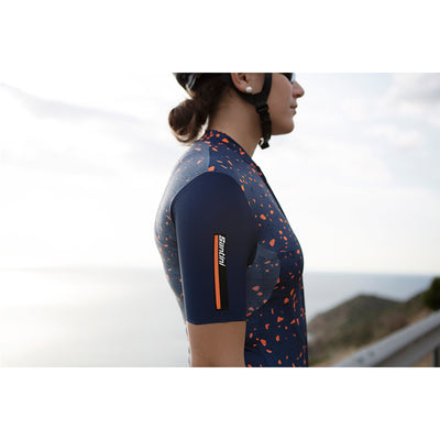 Santini Womens Delta Pietra Jersey - Cyclop.in