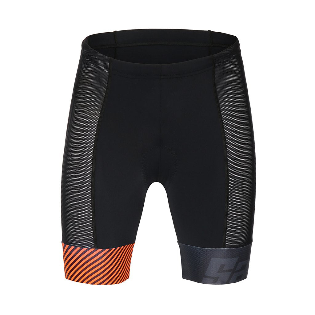 Santini Sleek 775 Tri Shorts (Flashy Orange) - Cyclop.in